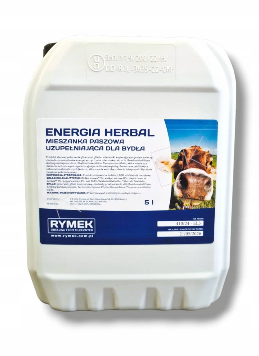 Energia HERBAL 5l RYMEK