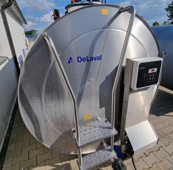 (12) Schładzalnik do mleka 6000L DeLaval