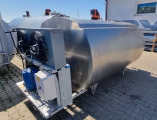(18) Schładzalnik do mleka 4000L AlfaLaval Prominox