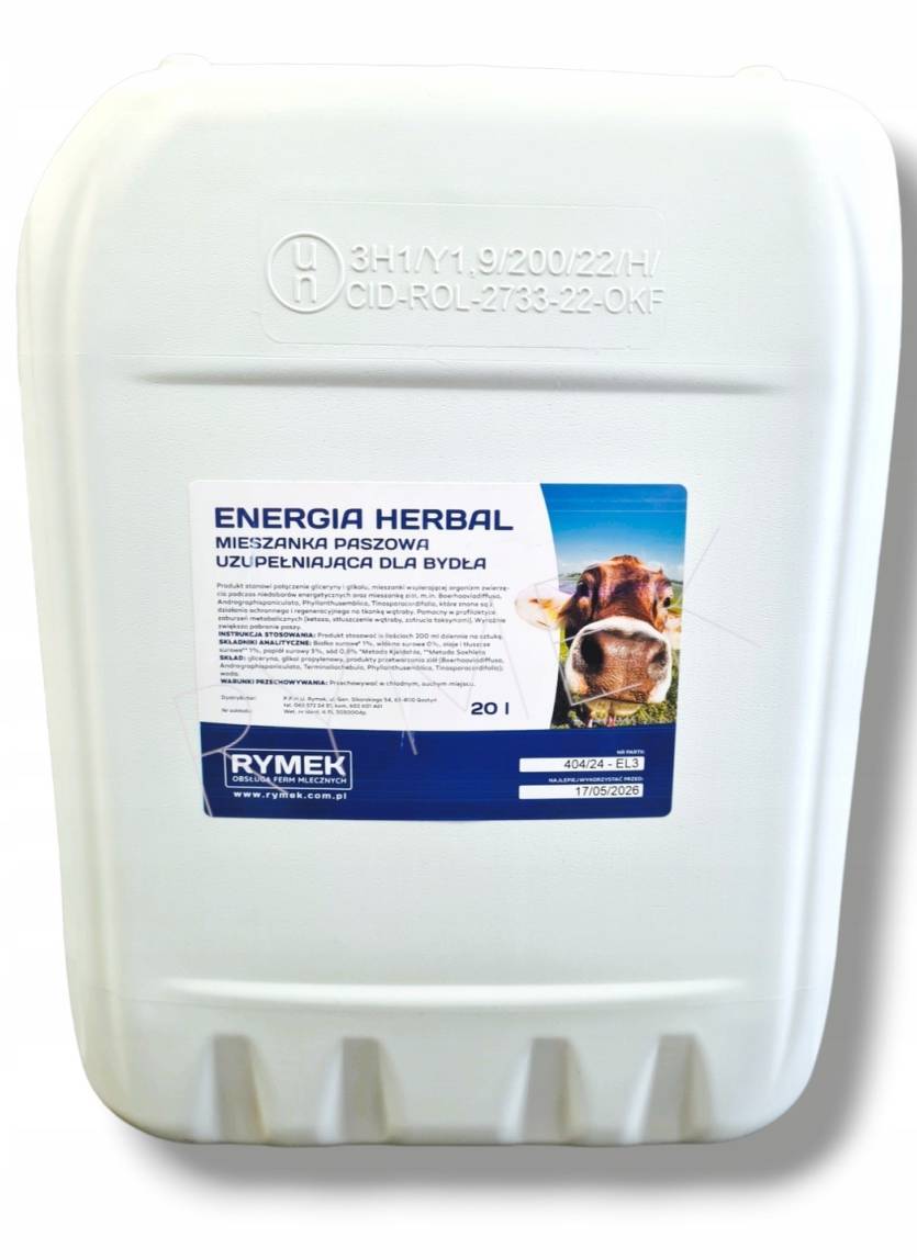 Energia HERBAL 20L RYMEK